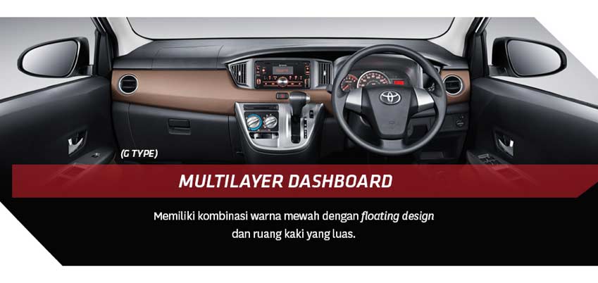 Tampilan Dashboard Terbaru Toyota Calya